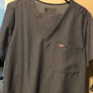 Heather Denim Figs set (XL top/Lg Kade bottom)